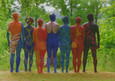 Wilderness Bodypainting Postkarte Wilderness Bodypainting Postkarte