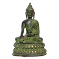 Ayurveda Buddha sitz.,Messing Ayurveda Buddha sitz.,Messing