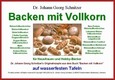 Die Rezepte aus "Backen mit Vollkorn" auf wasserfesten Tafeln Die Rezepte aus "Backen mit Vollkorn" auf wasserfesten Tafeln