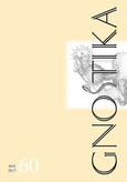 Gnostika Nr. 60 - Ergänzungen Gnostika Nr. 60 - Ergänzungen