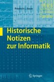 Historische Notizen zur Informatik Historische Notizen zur Informatik