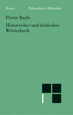 Historisches und kritisches Wörterbuch Historisches und kritisches Wörterbuch