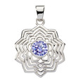 Kopf-Zentrum - Chakra - Anhänger - mit Zirkonia Kopf-Zentrum - Chakra - Anhänger - mit Zirkonia