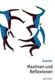 Maximen und Reflexionen Maximen und Reflexionen