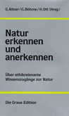 Natur erkennen und anerkennen Natur erkennen und anerkennen