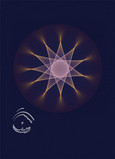 Planeten-Bewegungs-Bild Erde - Jupiter - heliozentrisch (Postkarte) Planeten-Bewegungs-Bild Erde - Jupiter - heliozentrisch (Postkarte)
