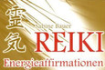 Reiki, Affirmationskarten Reiki, Affirmationskarten