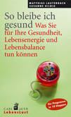 So bleibe ich gesund So bleibe ich gesund