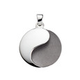 Yin-Yang - Anhänger - teilgeschwärzt Yin-Yang - Anhänger - teilgeschwärzt